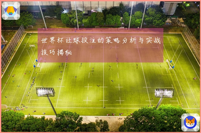 世界杯让球投注的策略分析与实战技巧揭秘